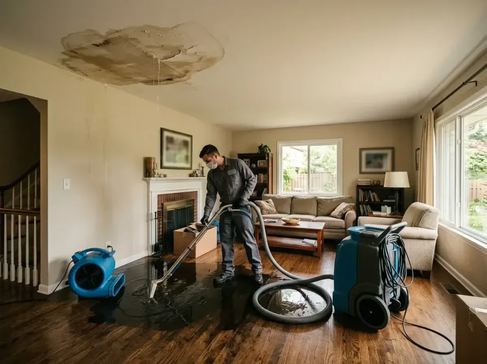 attic-pipe-burst-ceiling-drip-008 — frequently asked questions, Water Damage Restoration & Carpet Care in Rocklin, CA